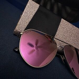 Pink Diff sunglasses